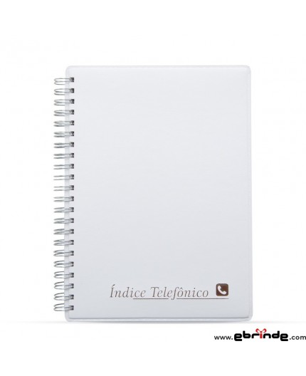 Caderneta Personalizada Índice Telefônico